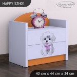 Nočna omarica Happy babies Kužek s pentljo 19 SZN1